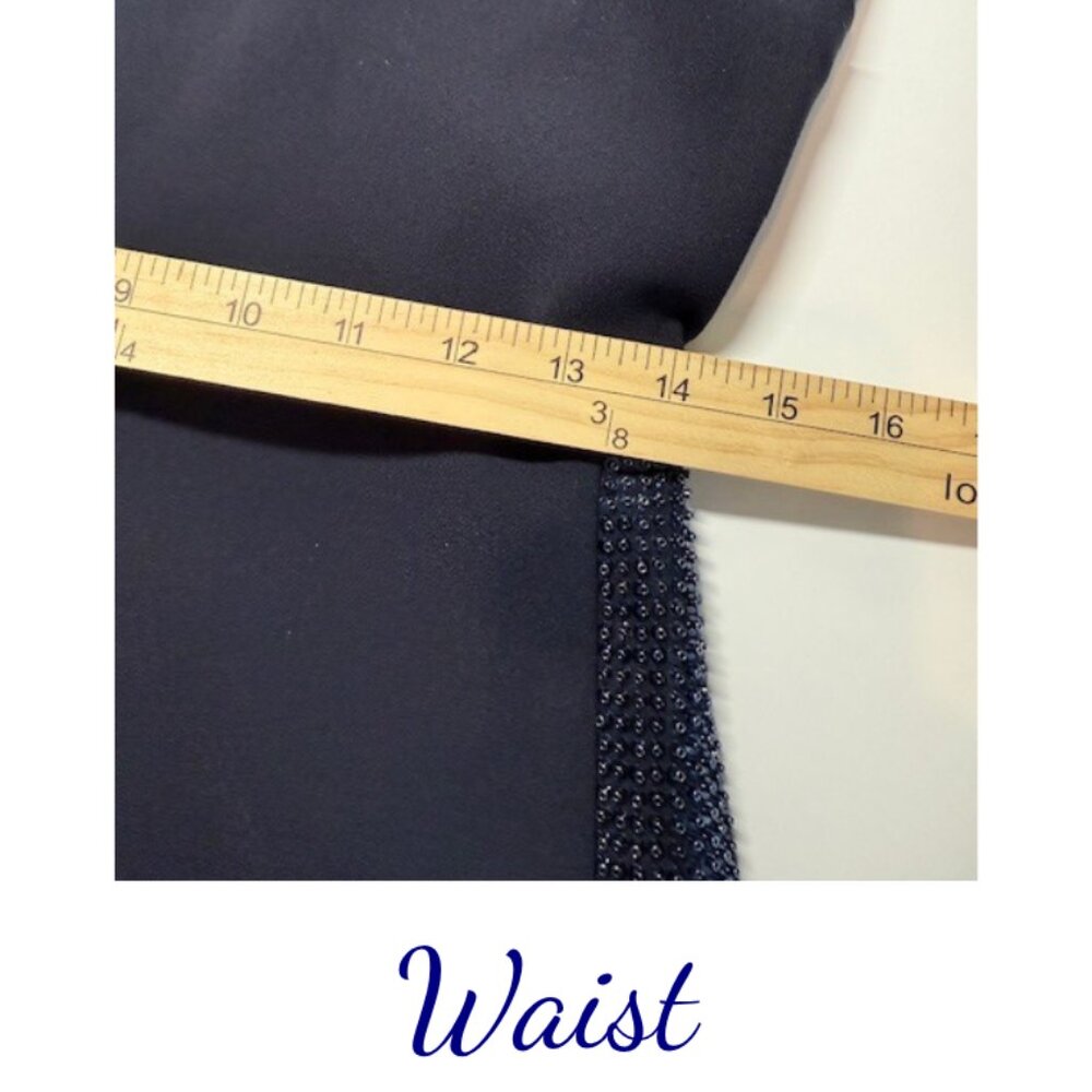 Ted Baker London Navy Sleeveless Sheath Dress Women’s Size 1 - Picture 7 of 8